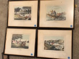 (4) Old prints published by McClean