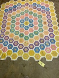 Hand sewn quilt, 84