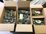 Raw material inc Pyrite and slate