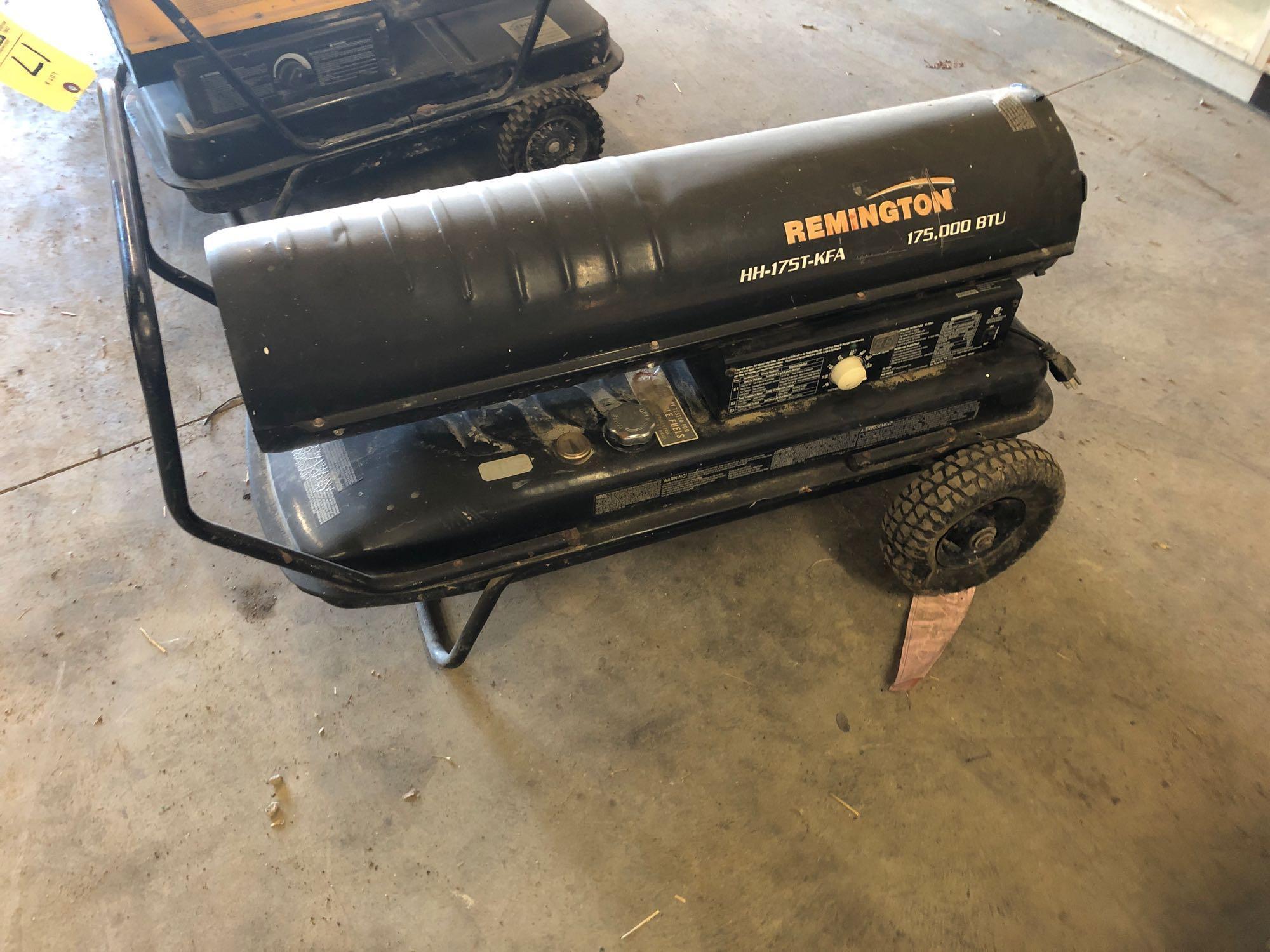 Remington 175,000 btu heater | Proxibid