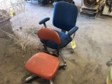 2 shop chairs