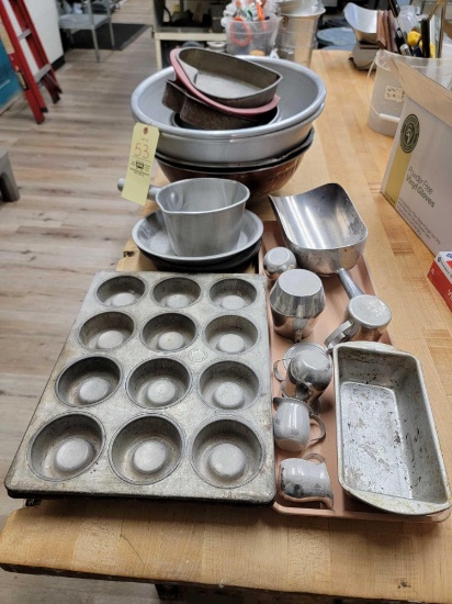 Mixing Bowls, Donut Trays, Scoops