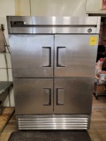 True Industrial Four Door Freezer