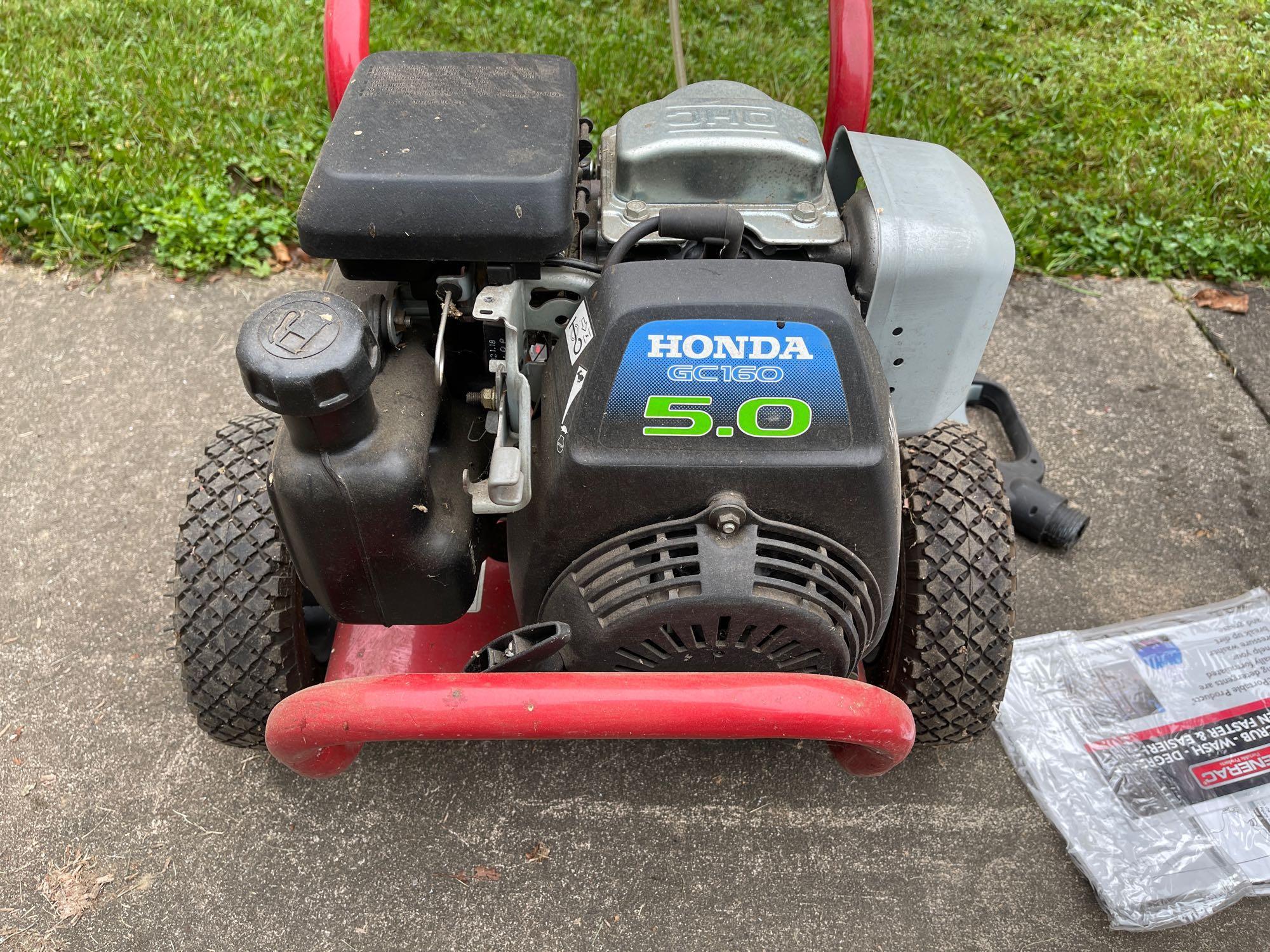 Honda gc160 2024 5.0 pressure washer