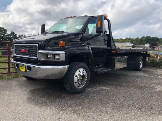 2009 GMC C5500 Duramax Diesel Roll Back 21ft Century w/ Winch & Brand New Winch Cable - 112,323mi.