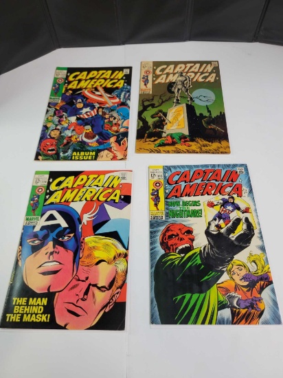 Marvel Captain America 12c #112, 113, 114, 115 issues 5