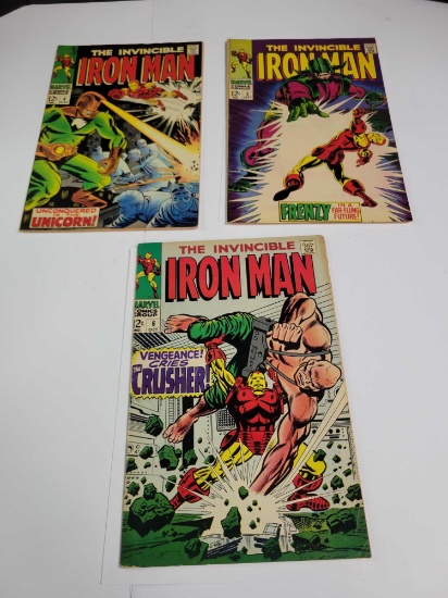 Marvel the Invincible Iron Man 12c #4, 5 and 6 issues