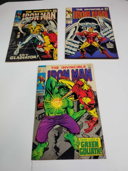 Marvel the Invincible Iron Man 12c #7, 8 and 9 issues