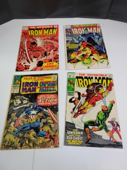 Marvel the Invincible Iron Man 12c #13, 14, 15 and 86 issues