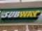 Dual Light Subway Sign