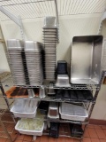 Stainless Containers, Lids, Condiment Containers