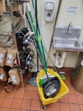 Brooms, Dry Mop, Dust Pans, Mop Bucket