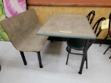 Table with Bench and 2 Chairs