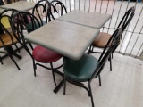 2 Tables and 4 Chairs