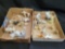 2 boxes of dog miniature figurines