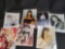 Group of autographed celebrity photos