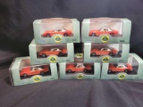 7 oxford lotus 1:43 scale cars