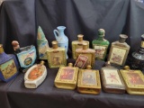 Assorted Jim Beam decanters