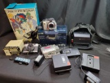 Panasonic lc40, Polaroid business edition, Miranda Sensoret, tape recorder