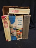 Gone with the Wind hardback and paper books