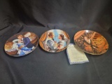 3 Gone with the Wind collector plates