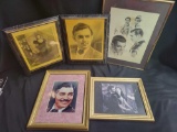 Gone with the Wind themed plaques, framed photos and Gable sketch
