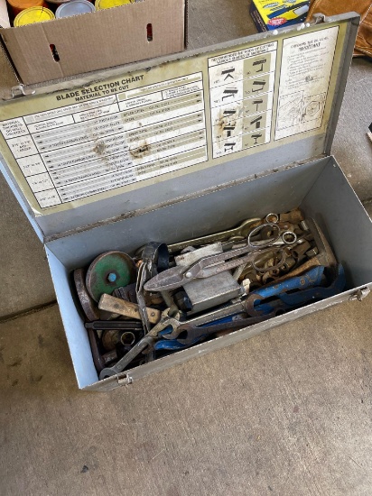 Tool box, tools