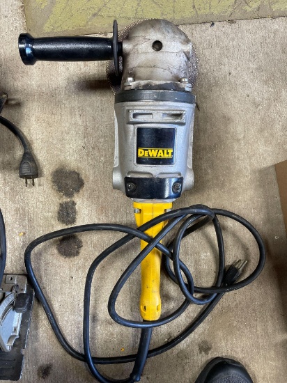 Dewalt angle grinder