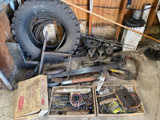 Misc. iron, parts