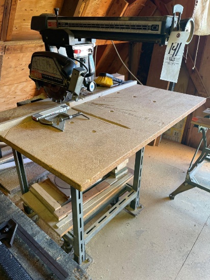 Craftsman 10in radial arm saw