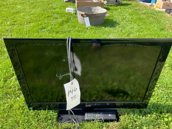 Jcv flat screen with remote