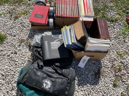Books bags ect.
