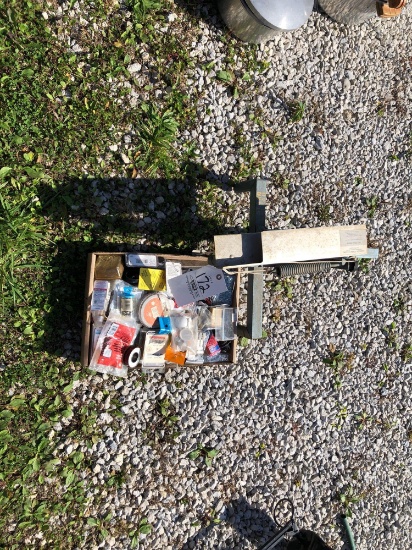 Clay pigeon thrower, nuts bolts screws nails