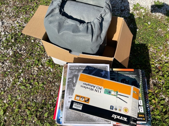 Books, pad