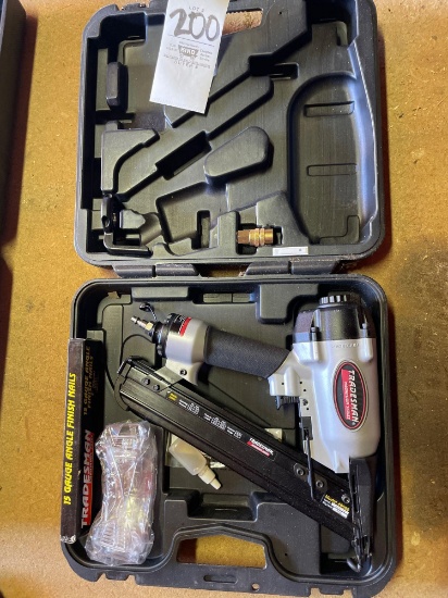 Tradesman nail gun -like new-