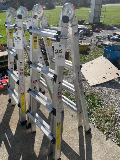Vulcan ladder 17ft extension