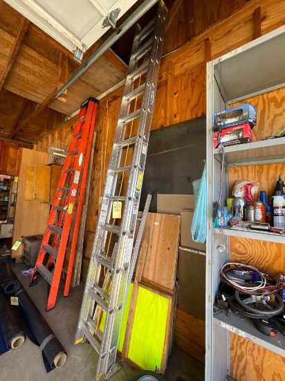 Werner 24ft alum ext ladder
