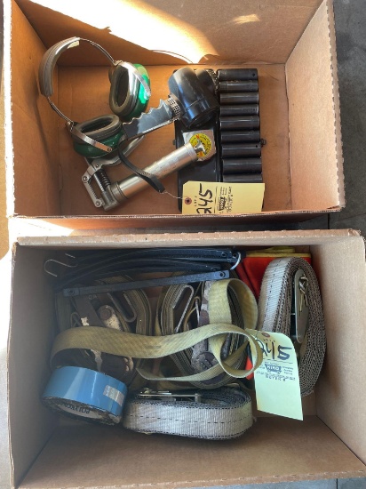 Sockets, ratchet straps, misc.
