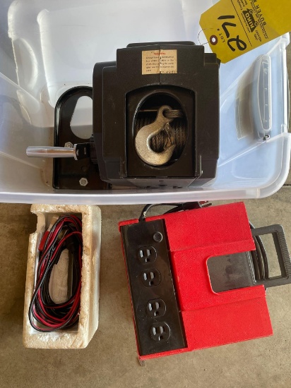 Elec. Winch, cord with plugs