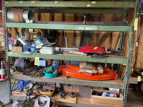 CONTENTS of pallet shelving