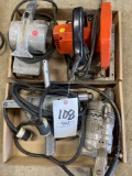 Power tools, drill, saw, sander