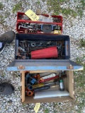 Toolbox, hammers, misc.