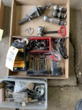 Ball hitches, drill bits, misc.