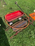 Runner sled, radio flyer wagon