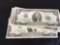 Ten two dollar bills with sequential serial numbers