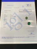 Certified Natural Emerald Oval Mixed Cut 16.17 Cts.