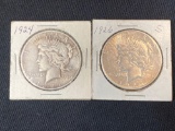 Peace Dollars 1924 1926s