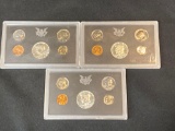 United States Proof Sets 1968, 1969, 1970