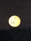 1914 $2 1/2 Gold Indian back has been soldered