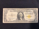 $1 Yellow Seal Silver Certificate